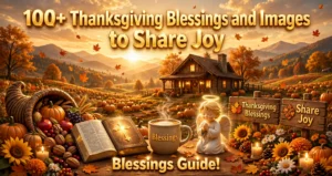 100+ Thanksgiving Blessings and Images to Share Joy