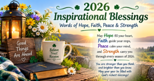 2026 Inspirational Blessings: Words of Hope, Faith, Peace & Strength